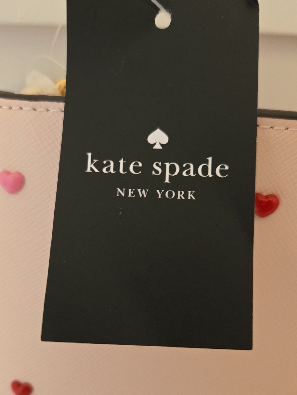 Kate Spade Pink Heart Chain Shoulder Bag with Gold Hardware Nwt - Picture 4 of 4